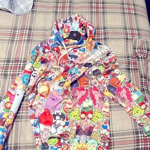 Cartoon hoodie for unisex